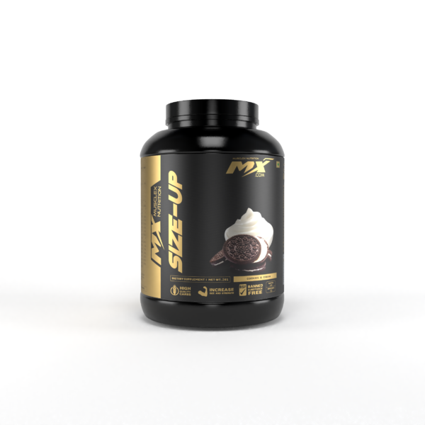 size up weight gainer cookies cream